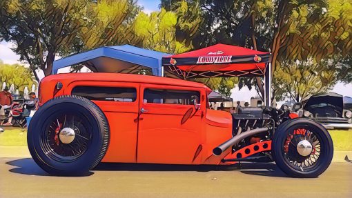 00004 Red Model A by Ricky Brown