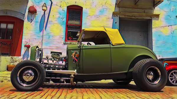 00022 Green Roadster - Beatersville