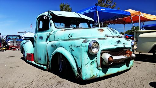 00026 DODGE B Series Rat Rod Truck